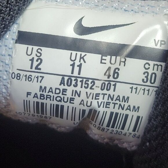 Nike Air Max 90 Russian Floral Style Men’s US 12‎ A03152-001 Sneakers Shoes - Picture 11 of 11